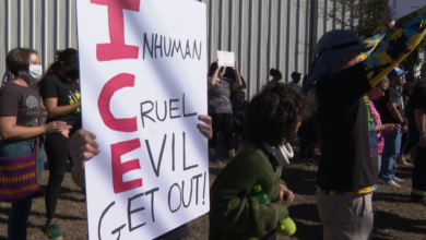 Pflugerville residents rally against proposed ICE facility in their community